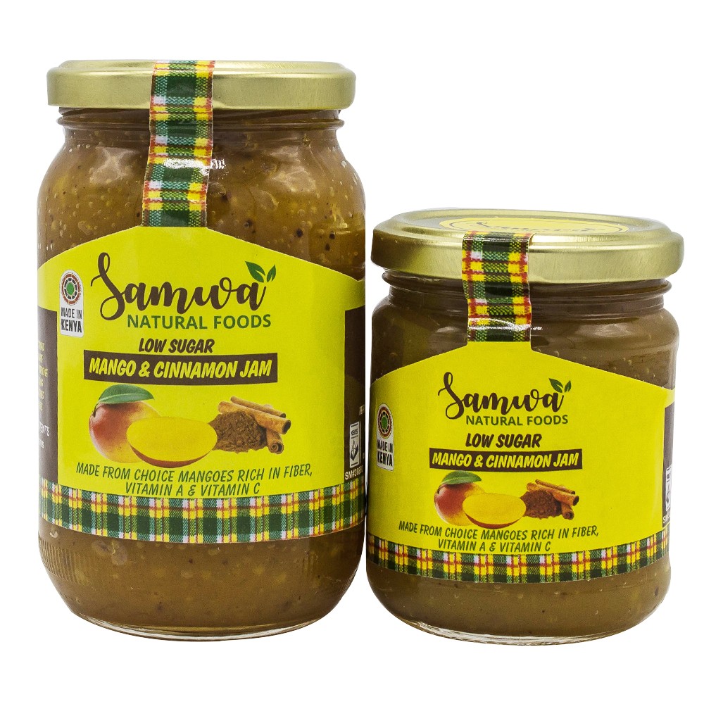 Low Sugar Mango & Cinnamon Jam